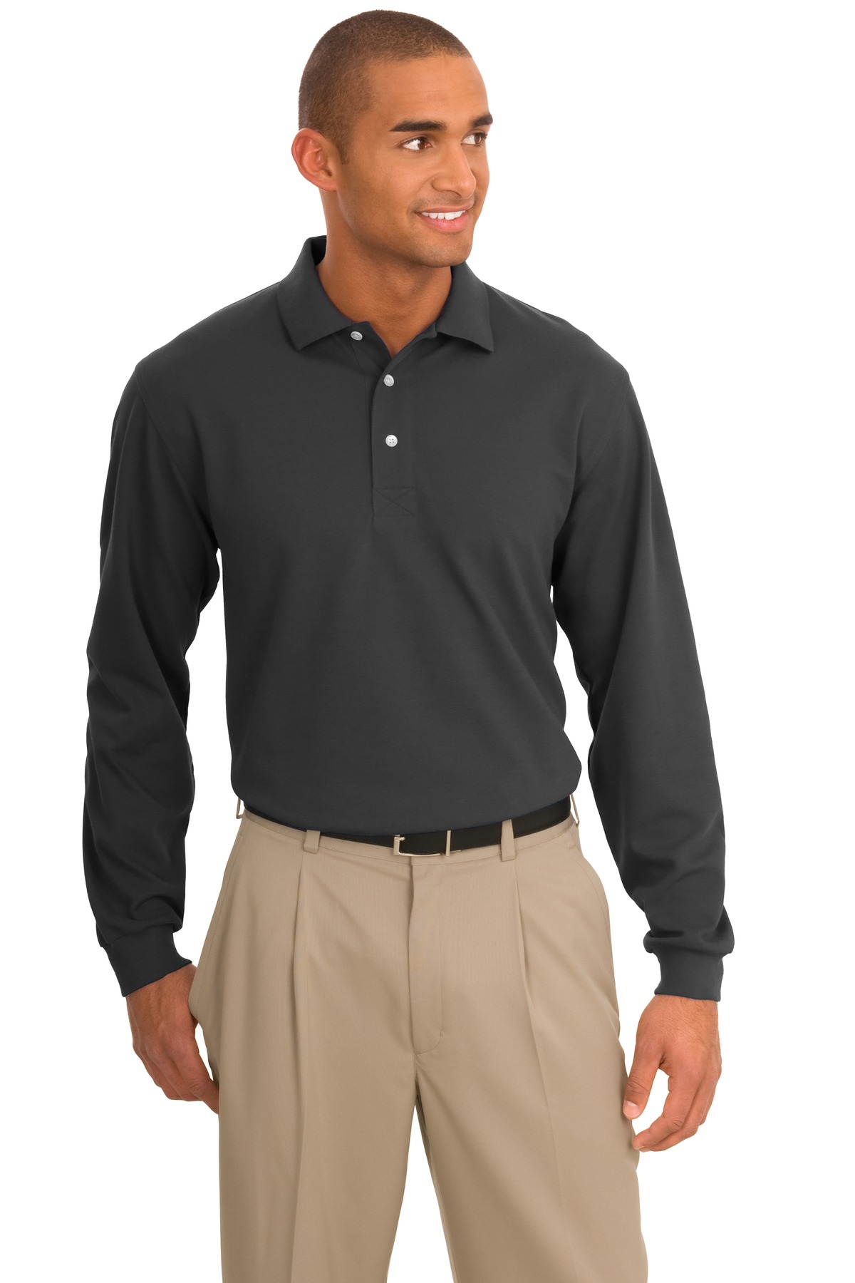 Port Authority ® Rapid Dry™ Long Sleeve Polo. K455LS - Image 2
