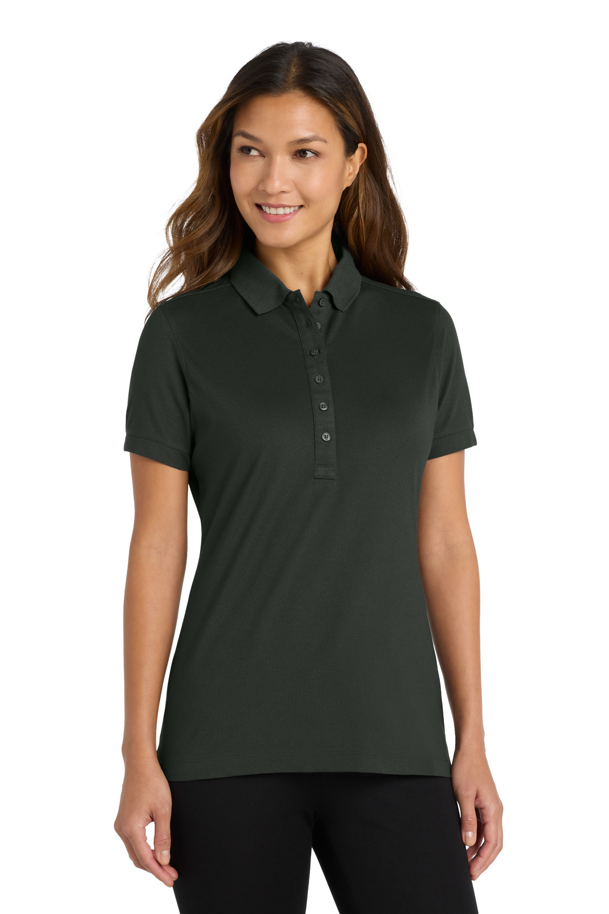 Port Authority ® Women's Stretch Pique Polo. L555 - Image 4