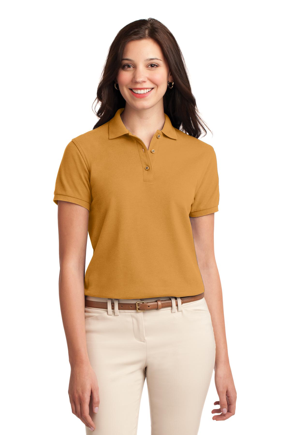 Port Authority ® Women's Silk Touch™ Polo. L500 - Image 14