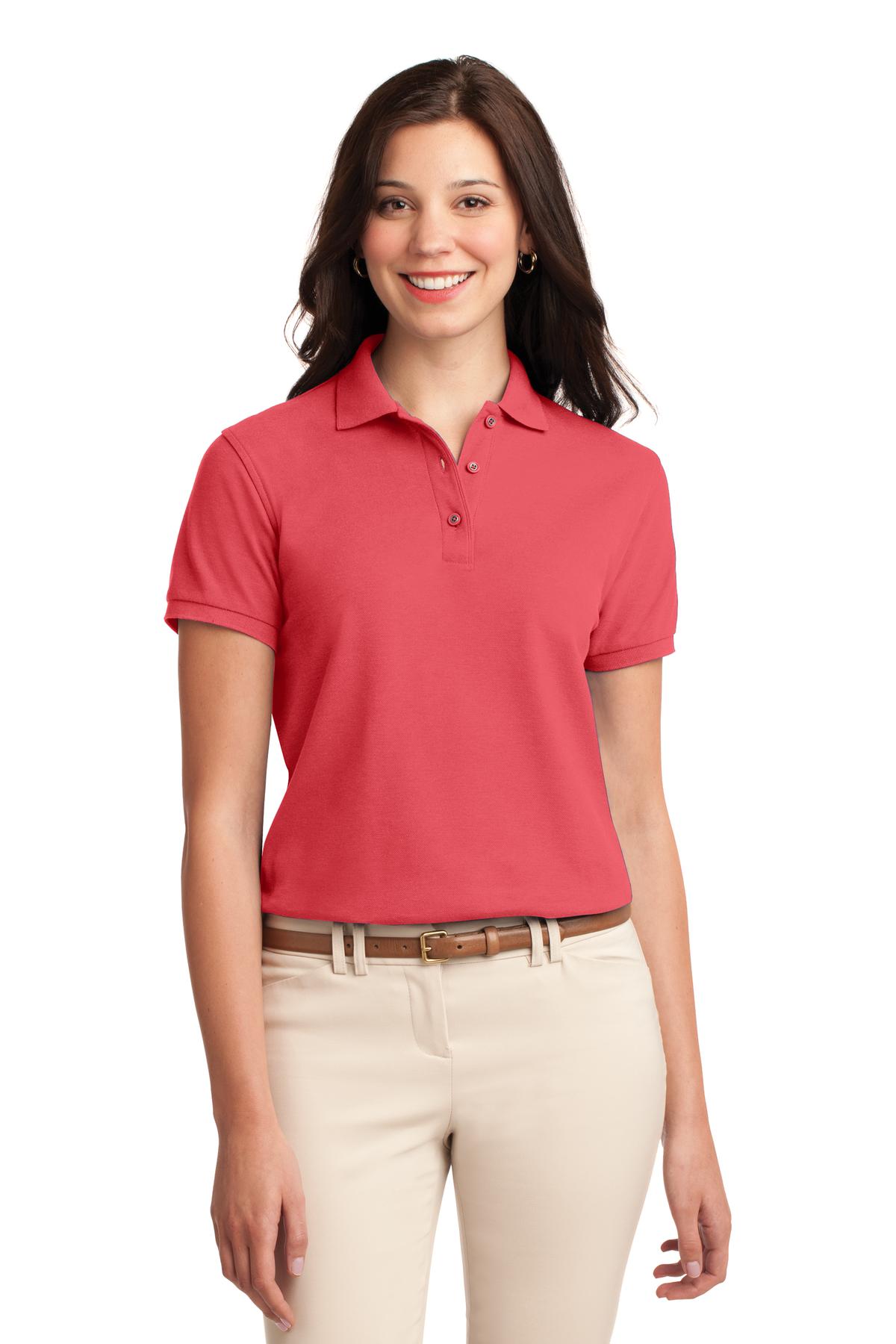 Port Authority ® Women's Silk Touch™ Polo. L500 - Image 13