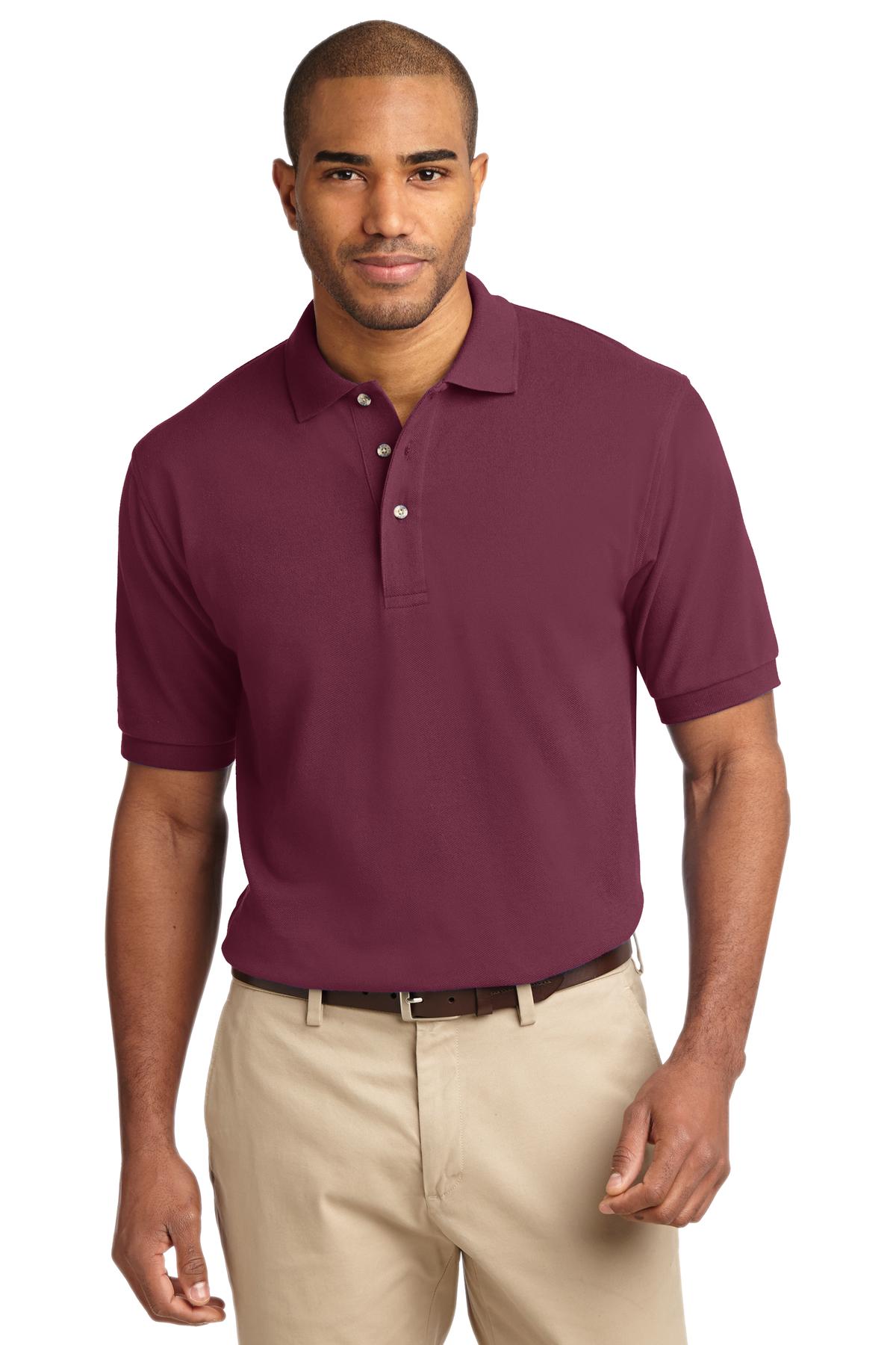Port Authority ® Heavyweight Cotton Pique Polo. K420 - Image 2