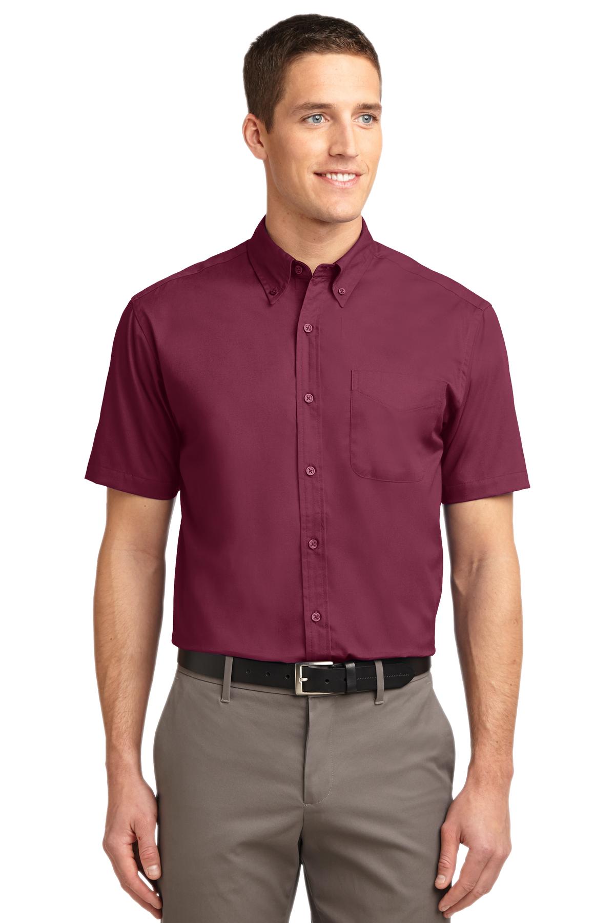 Port Authority ® Tall Short Sleeve Easy Care Shirt. TLS508 - Image 2