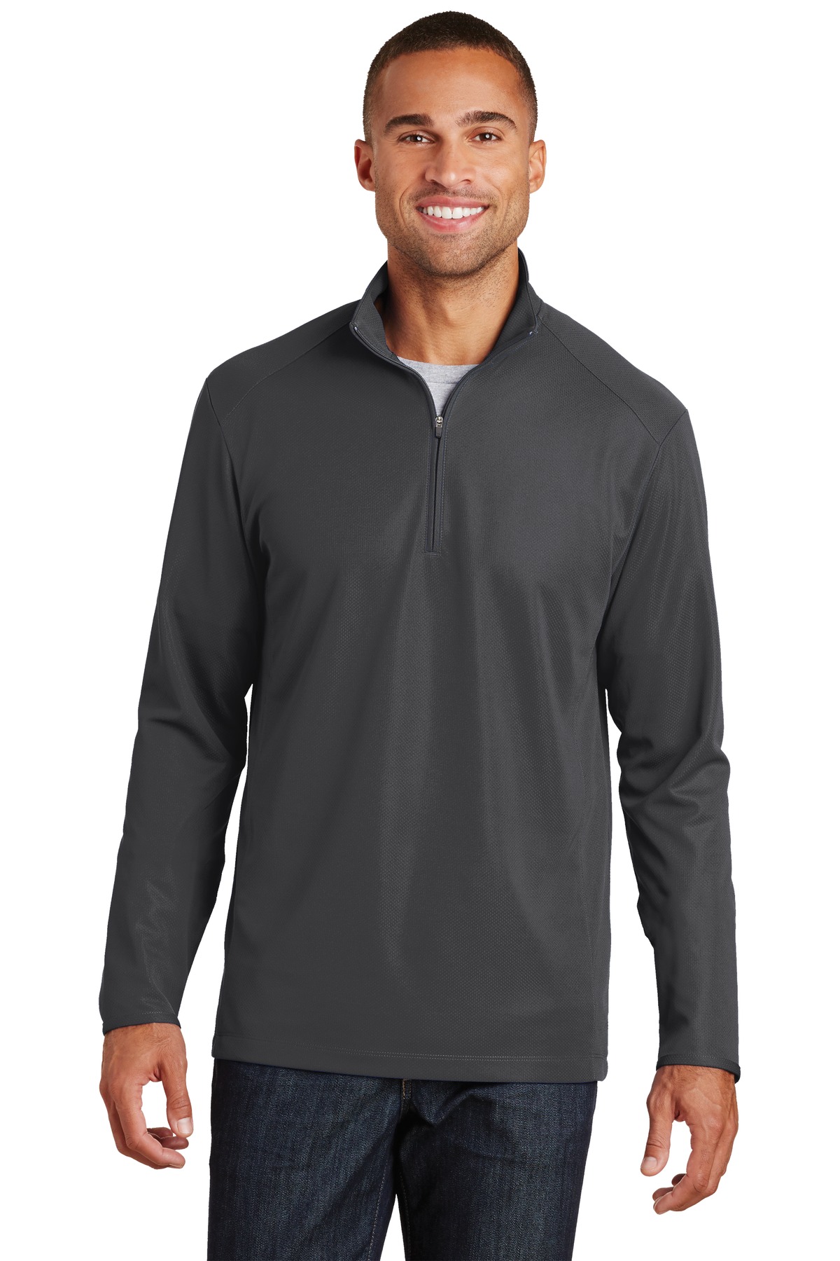 Port Authority ® Pinpoint Mesh 1/2-Zip. K806