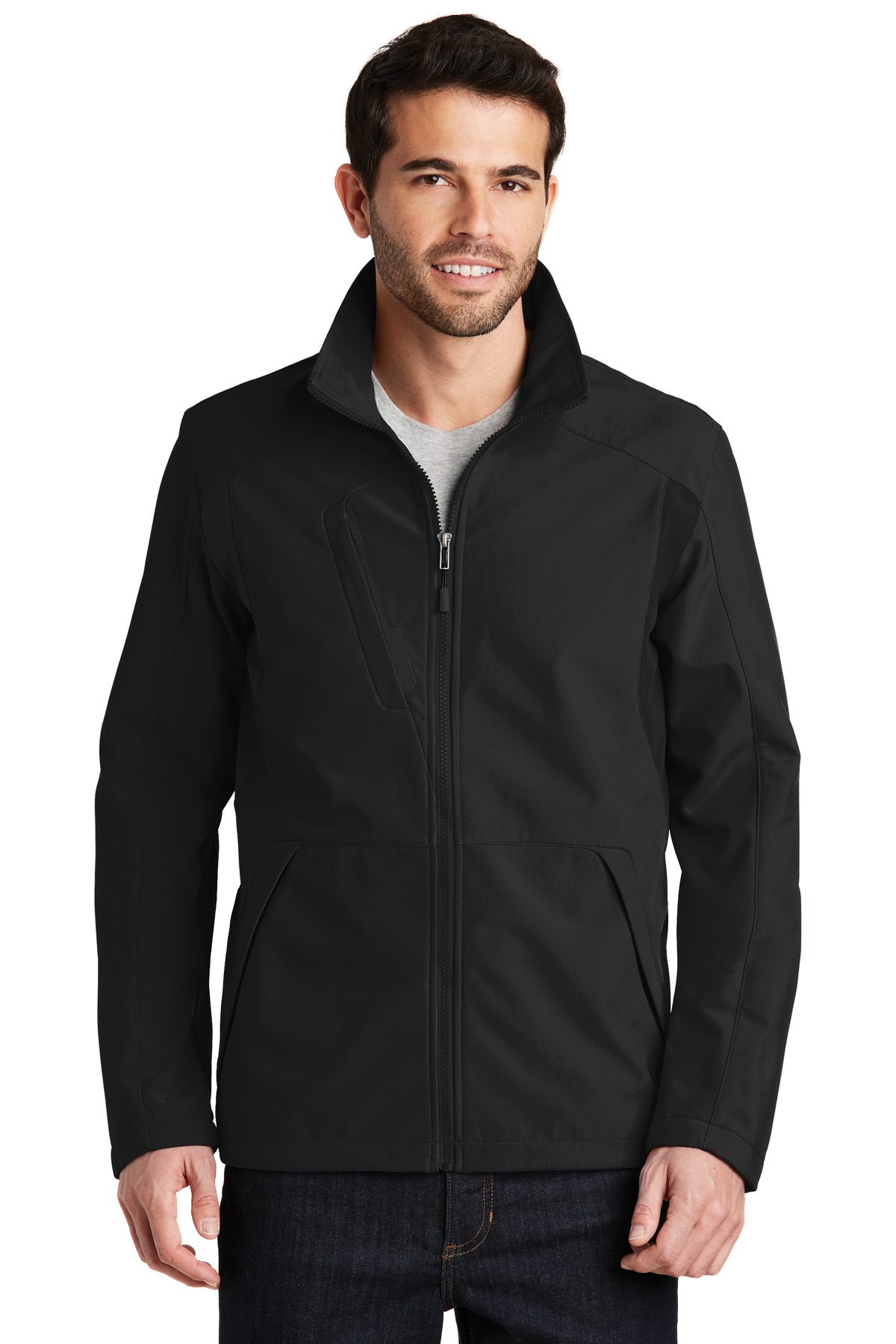 Port Authority ® Back-Block Soft Shell Jacket. J336 - Image 2