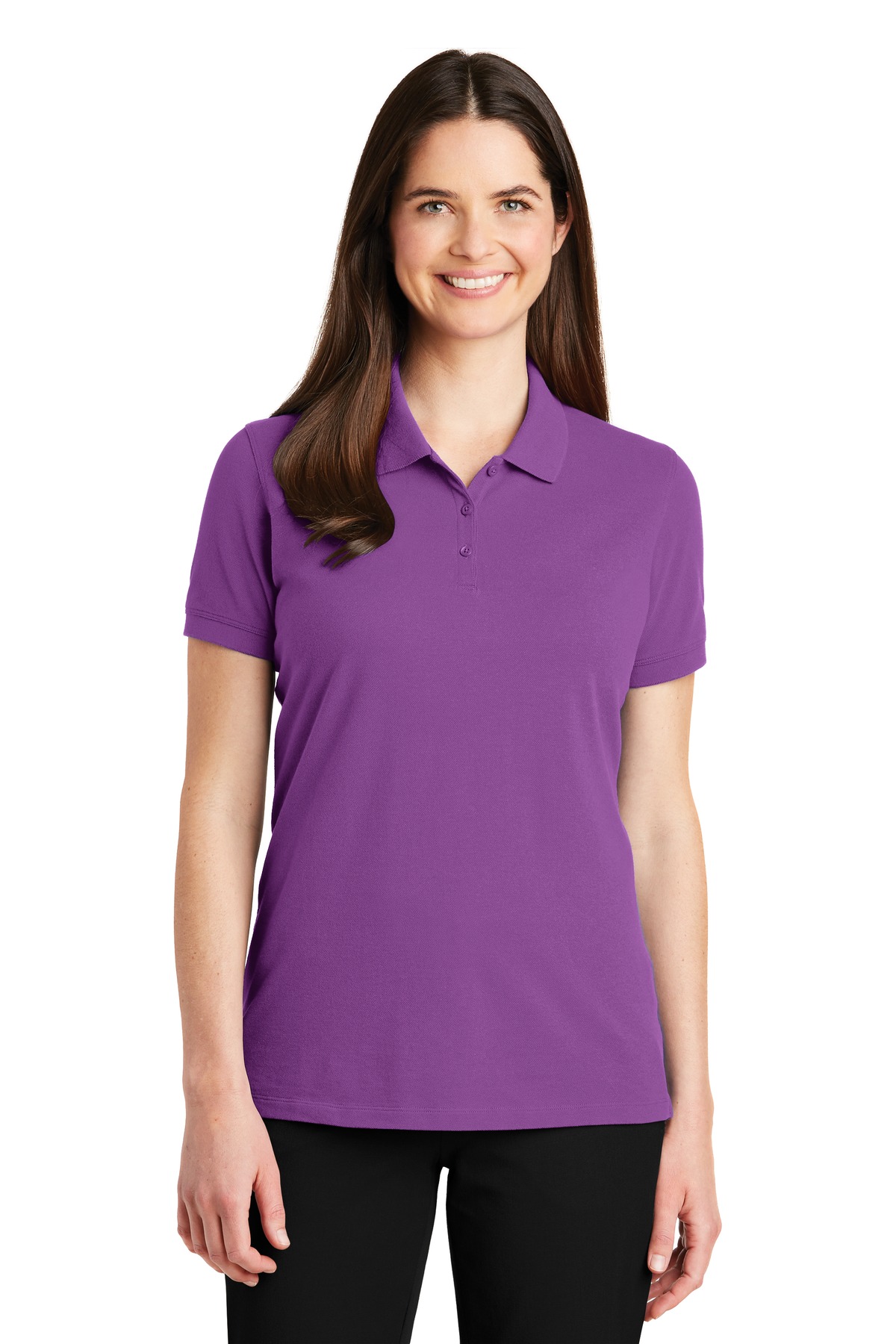 Port Authority ® Women's EZCotton ® Polo. LK8000 - Image 4