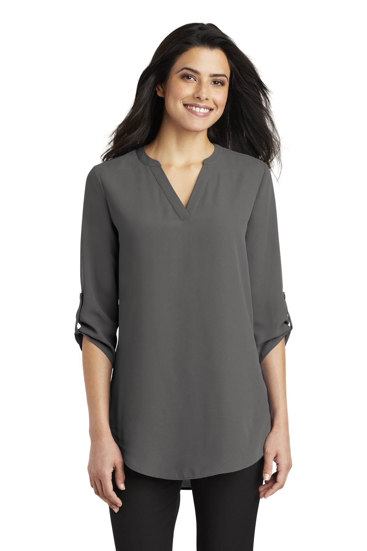 Port Authority ® Women's 3/4-Sleeve Tunic Blouse. LW701 - Image 3