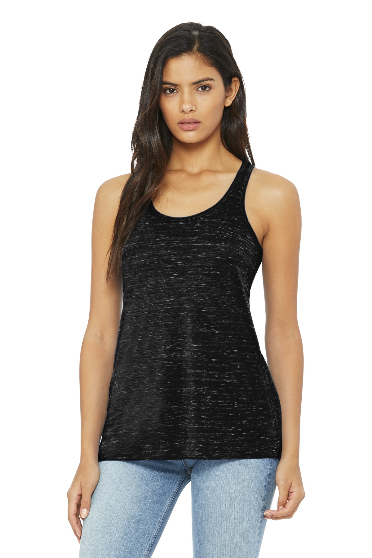 BELLA+CANVAS ® Women's Flowy Racerback Tank. BC8800 - Image 4