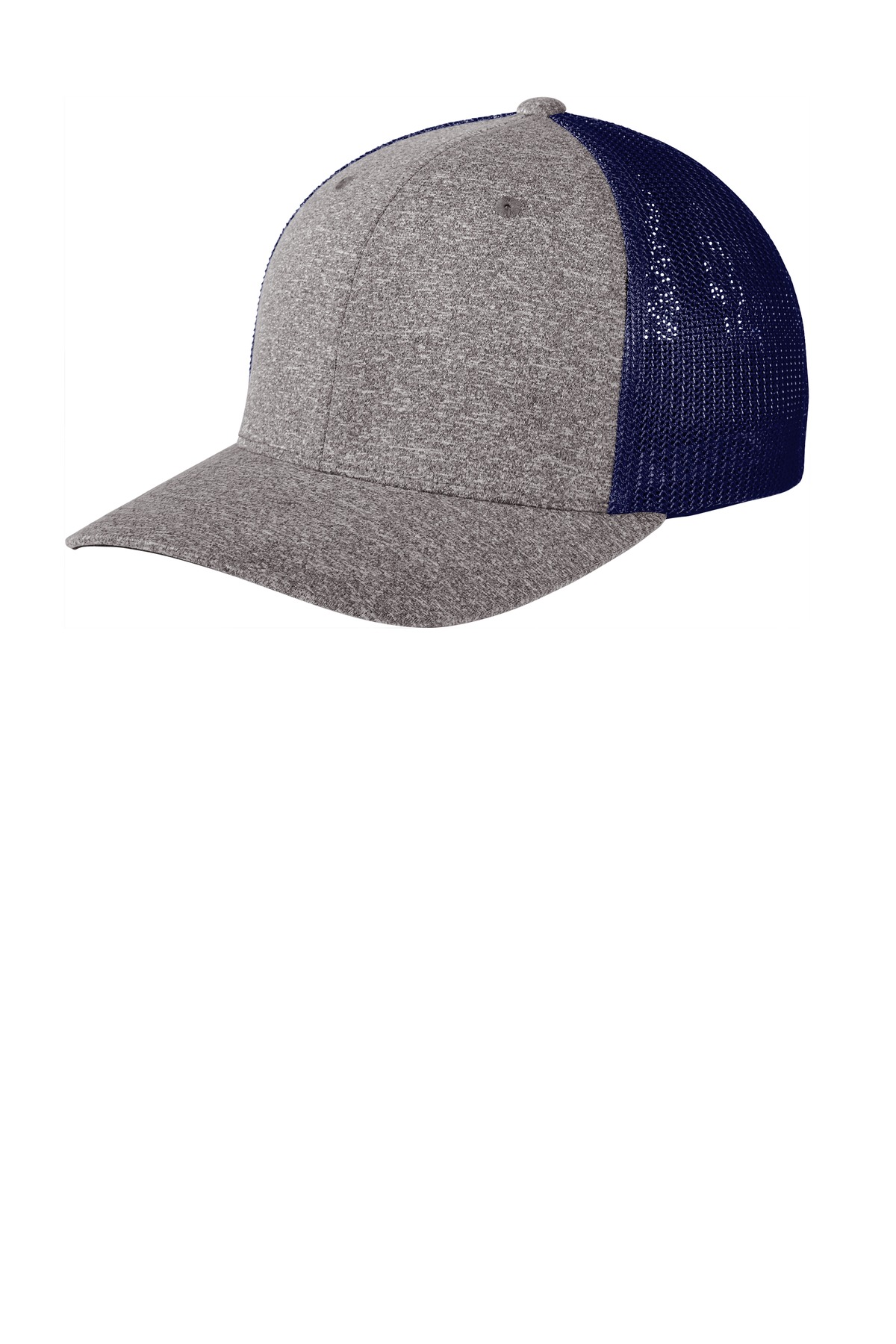 Port Authority ® Flexfit ® Melange Mesh Back Trucker Cap C302 - Image 3