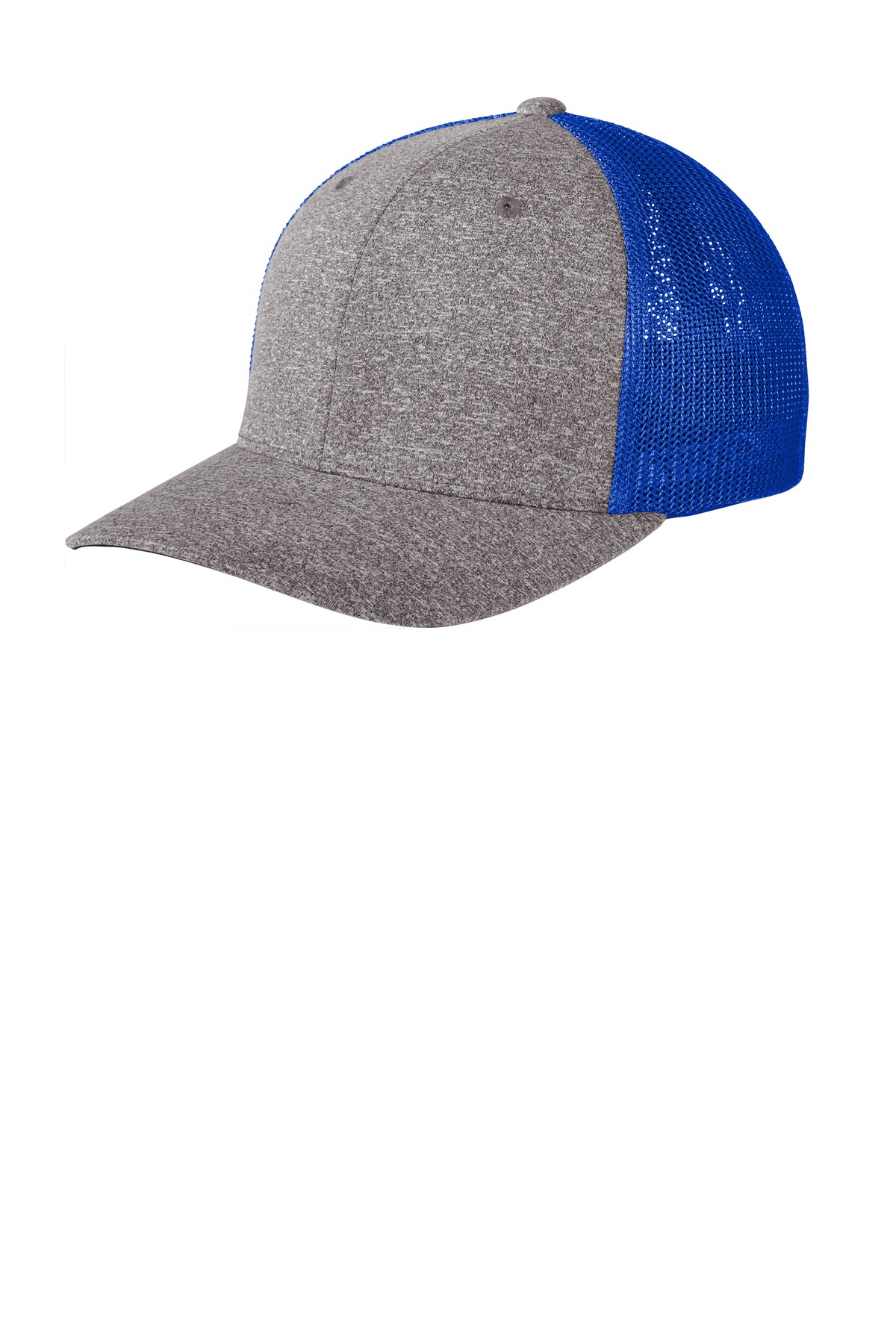Port Authority ® Flexfit ® Melange Mesh Back Trucker Cap C302 - Image 2