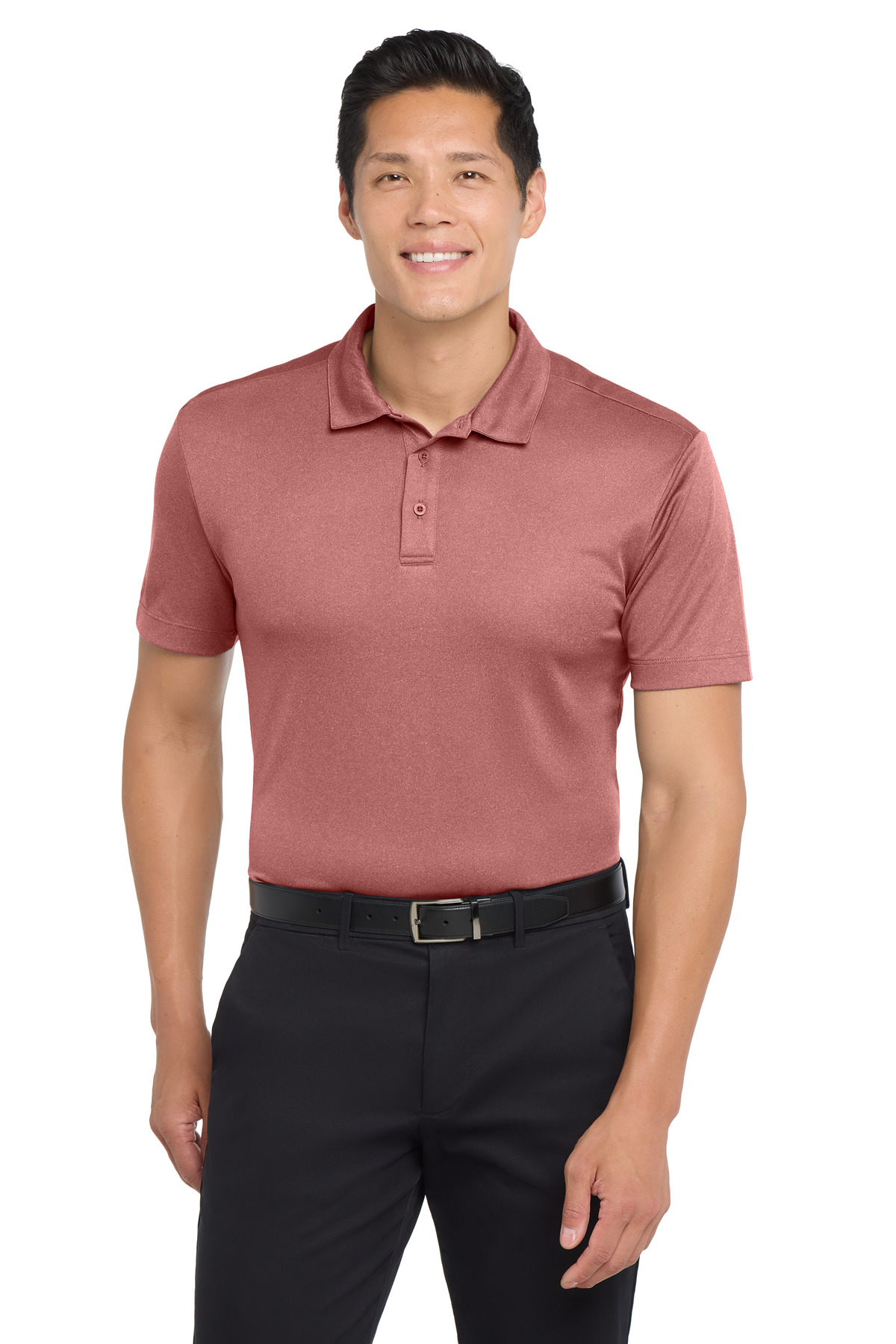 Port Authority ® Heathered Silk Touch ™ Performance Polo. K542 - Image 3