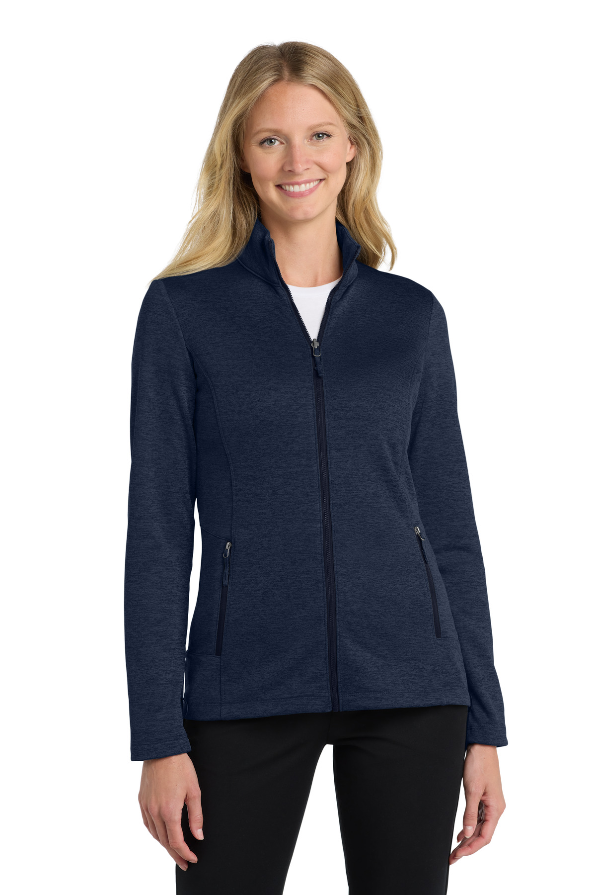 Port Authority ® Women's Collective Striated Fleece Jacket. L905 - Image 3