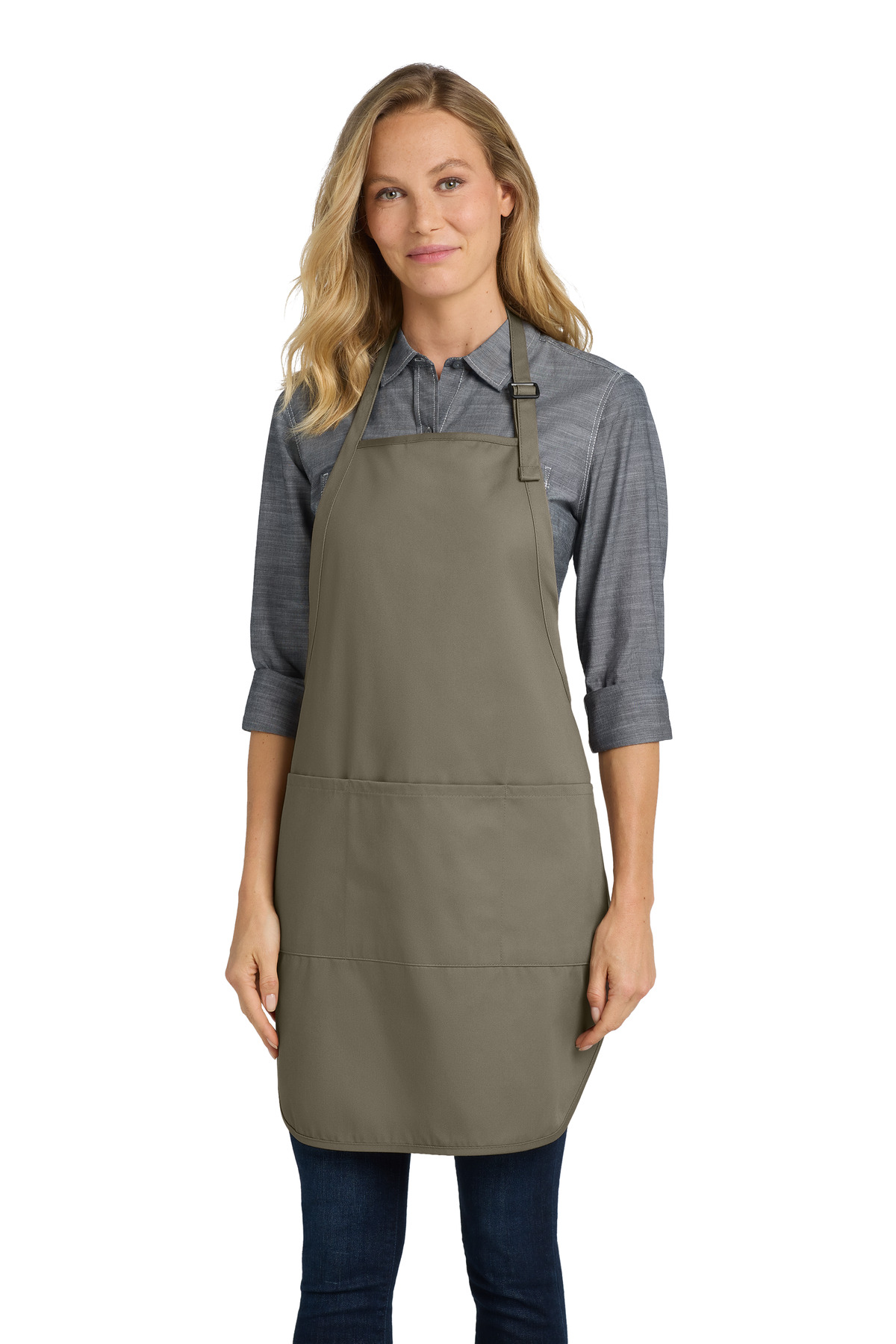 Port Authority Easy Care Full-Length Apron with Stain Release. A703 - Image 2