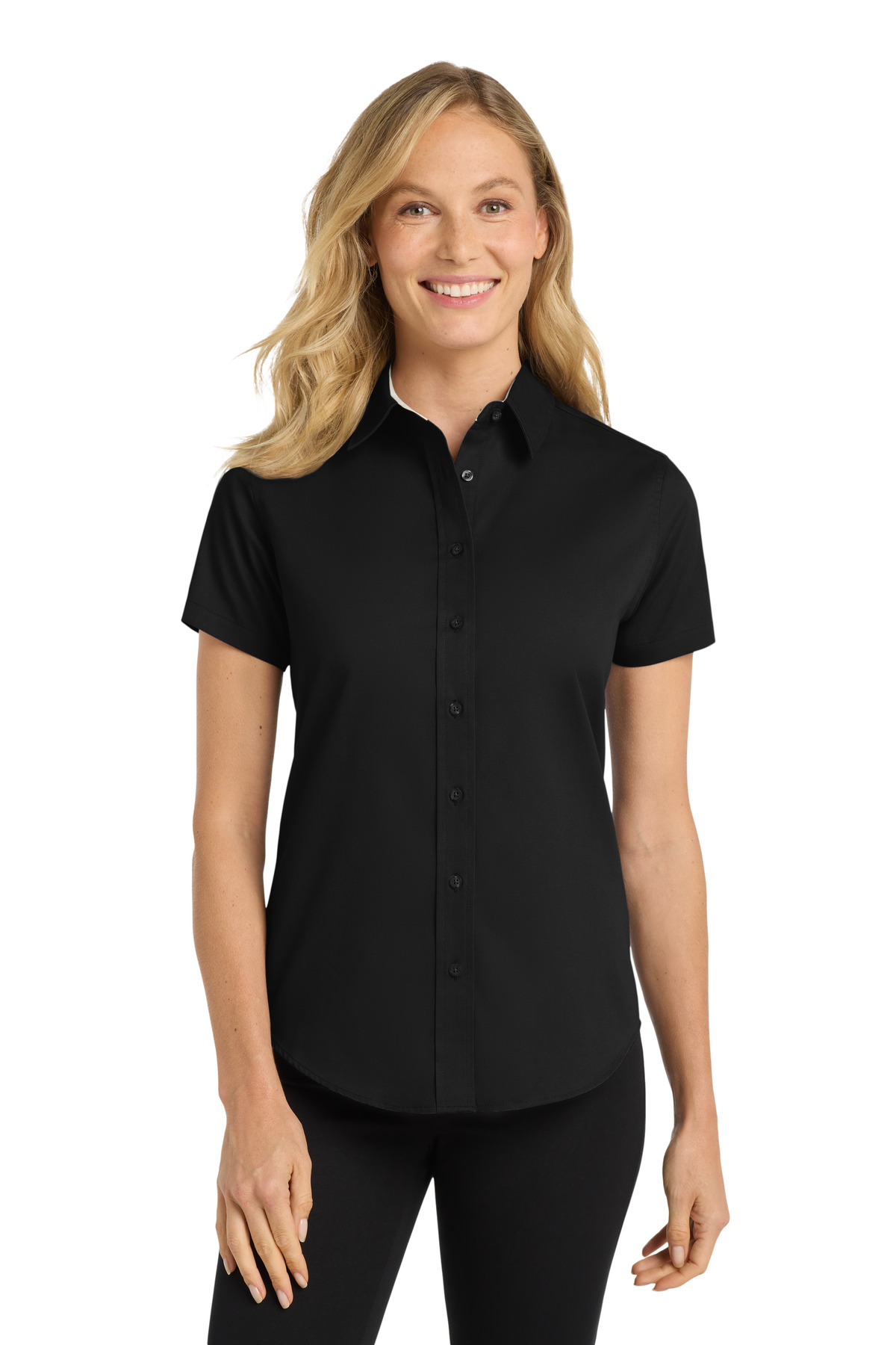 Port Authority ® Women's Short Sleeve Easy Care Shirt. L508