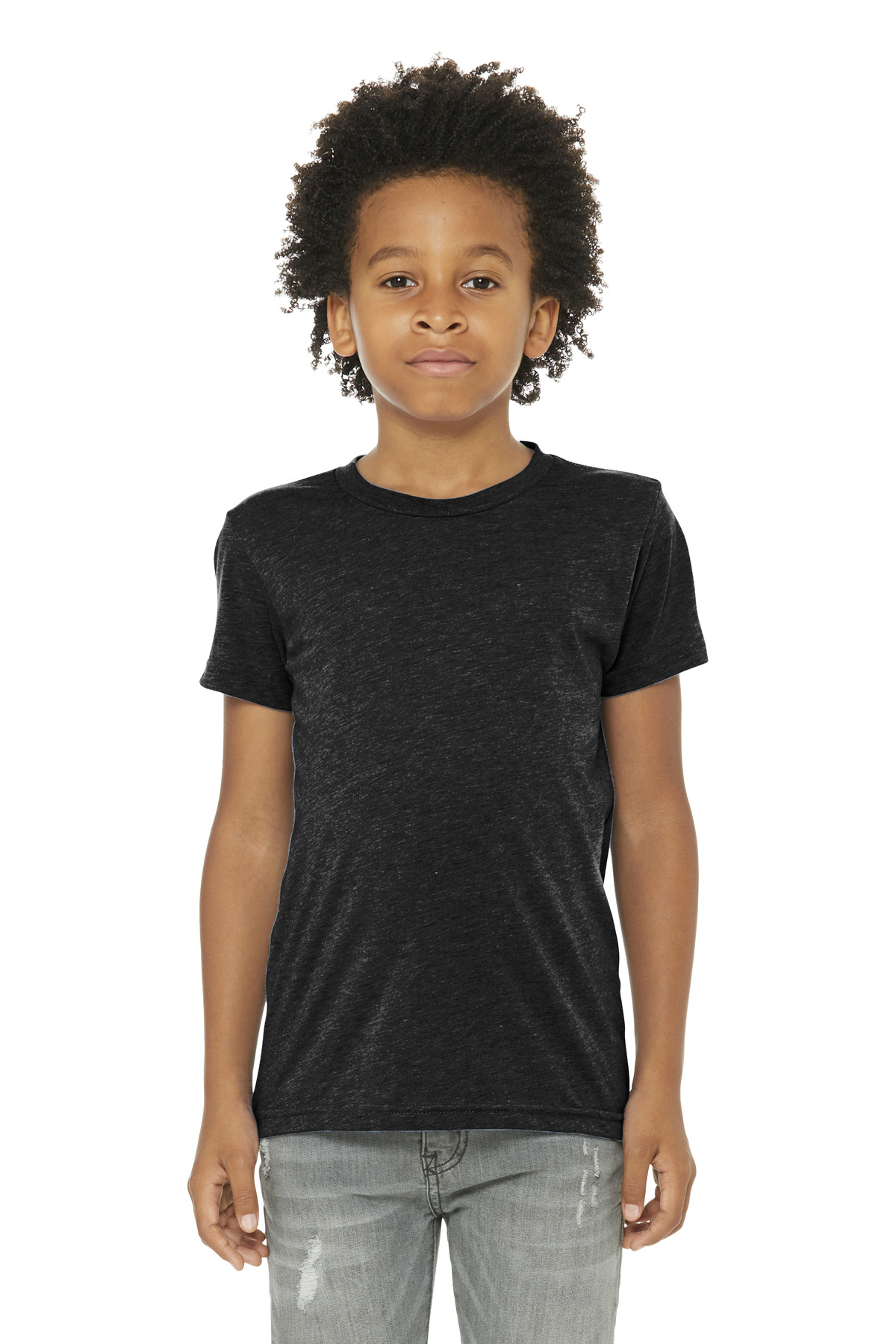 BELLA+CANVAS ® Youth Triblend Short Sleeve Tee. BC3413Y - Image 2