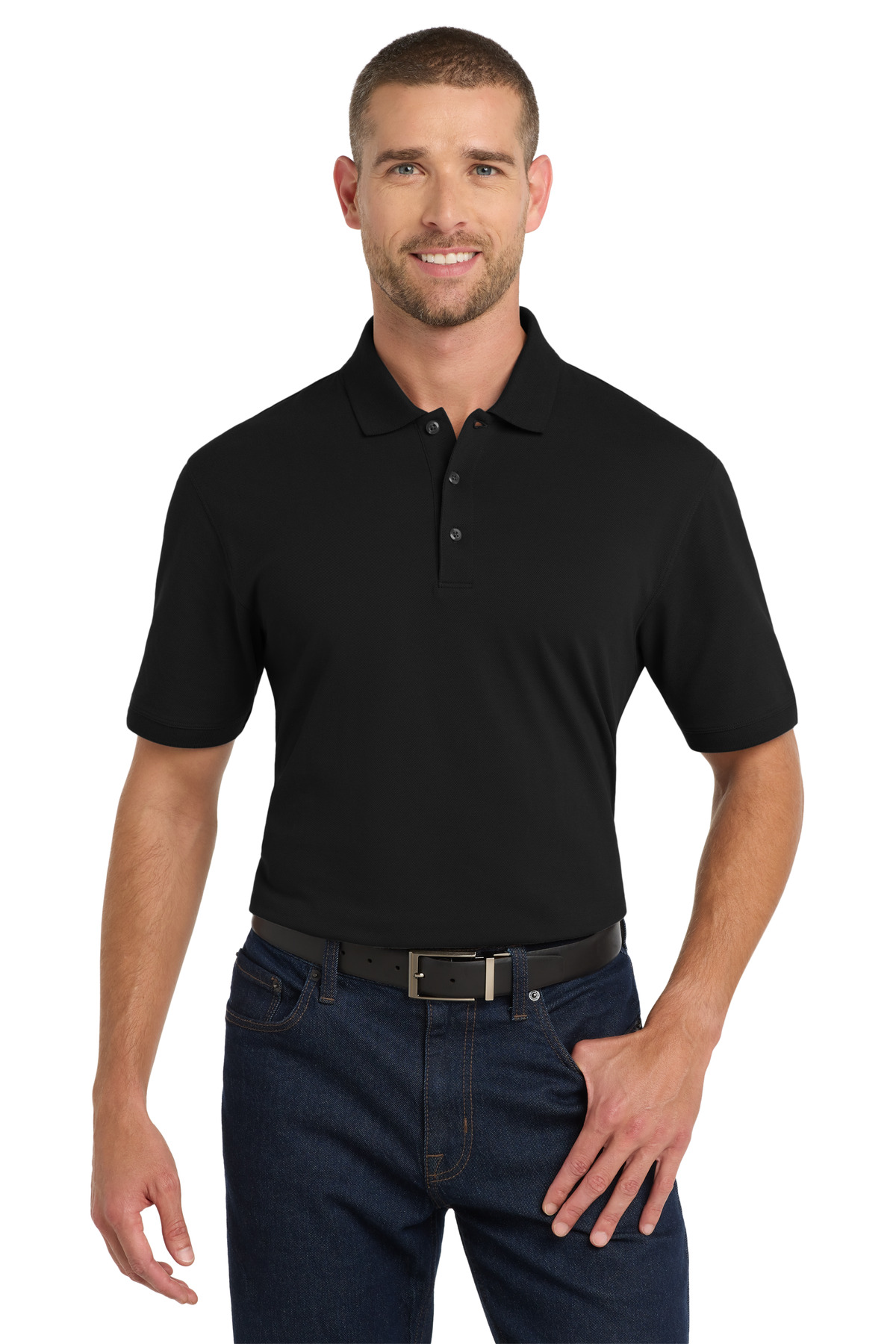 Port Authority ® EZCotton ® Polo. K8000 - Image 3
