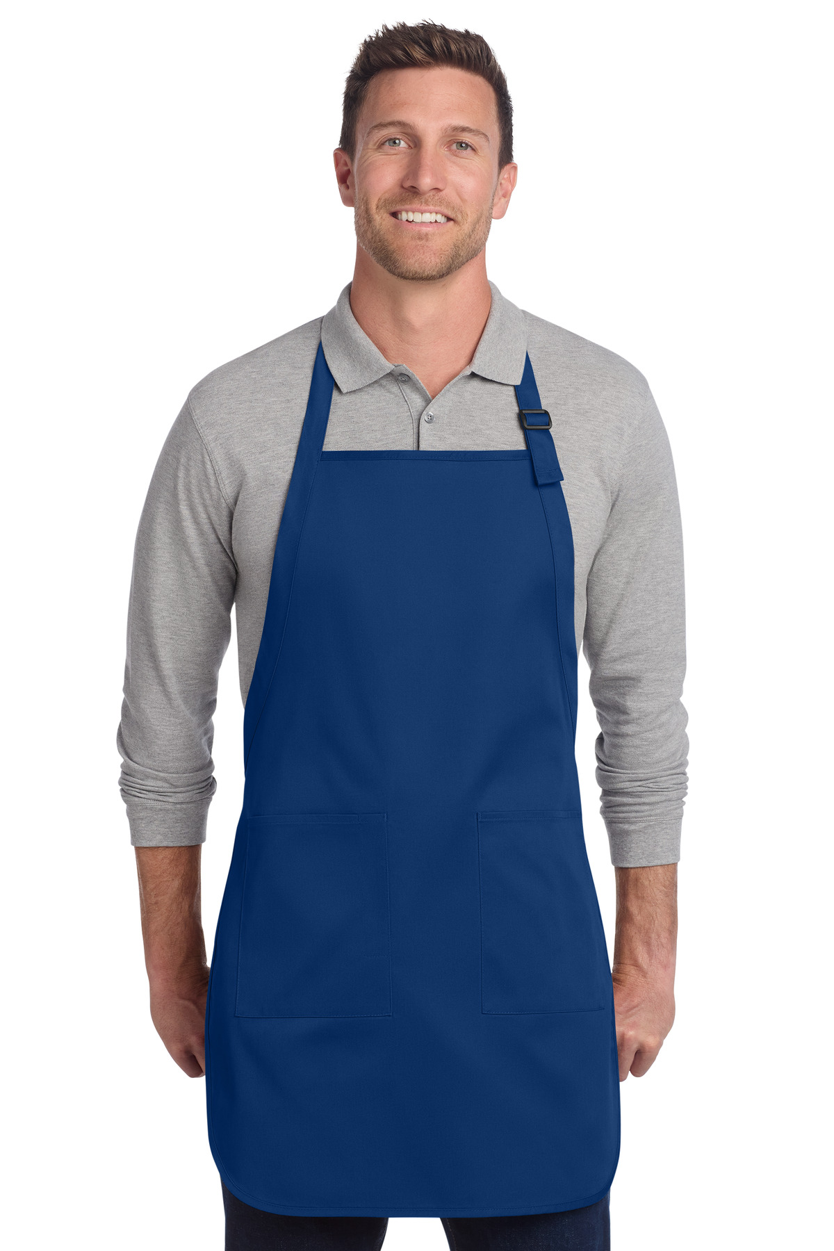 Port Authority Full-Length Two-Pocket Bib Apron. A600 - Image 7