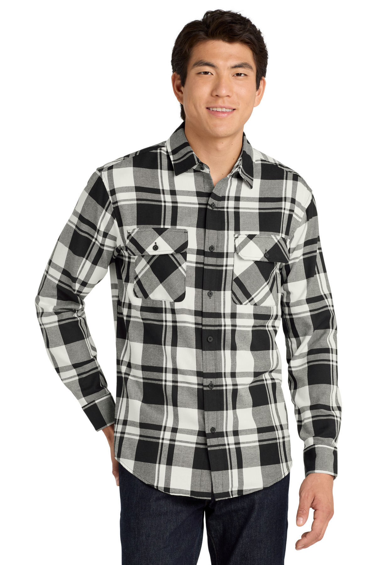 Port Authority ® Plaid Flannel Shirt. W668 - Image 3