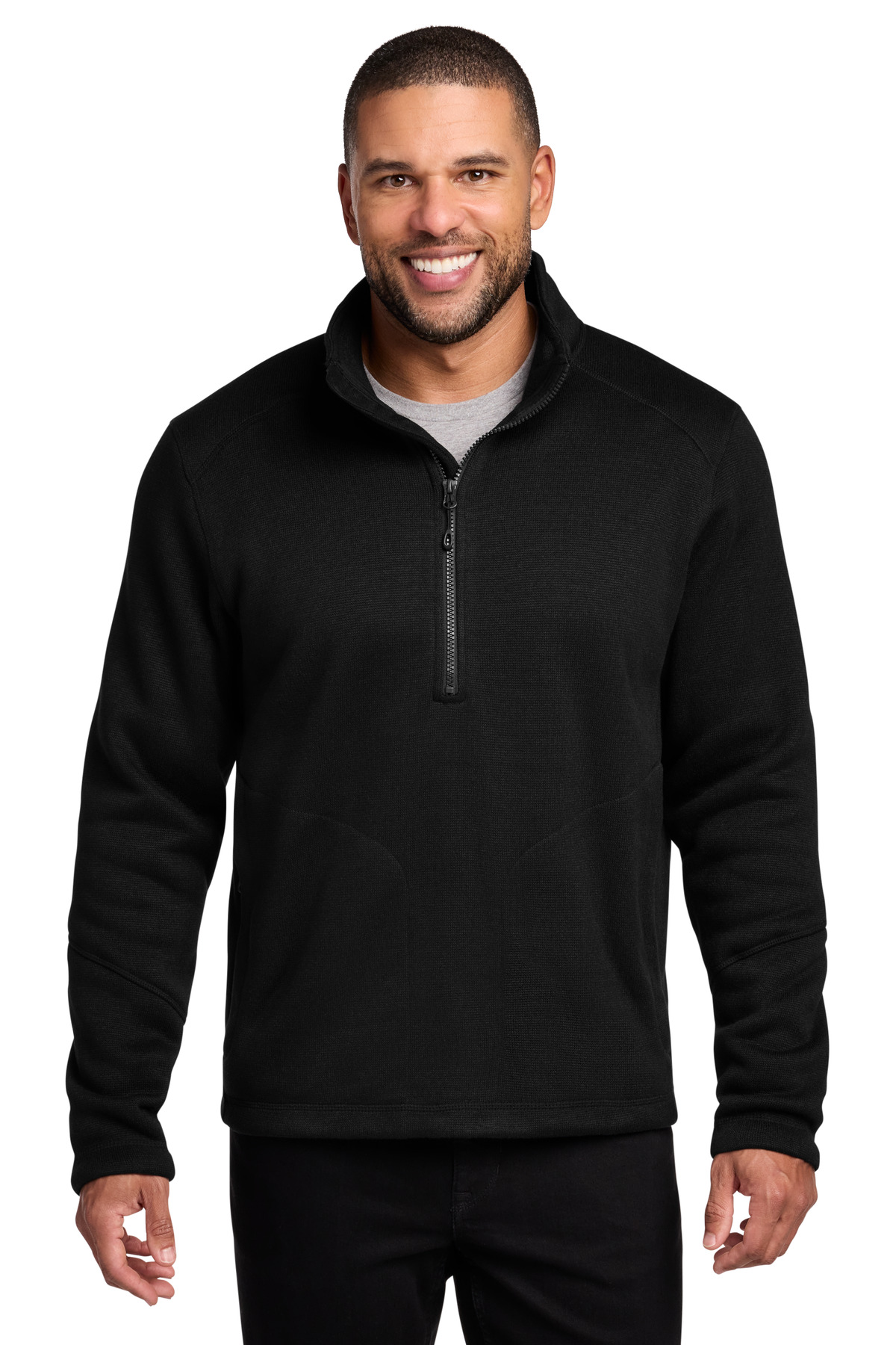Port Authority ® Arc Sweater Fleece 1/4-Zip F426 - Image 3