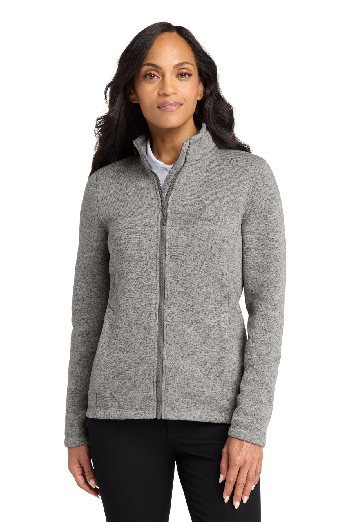 Port Authority ® Women's Arc Sweater Fleece Jacket L428
