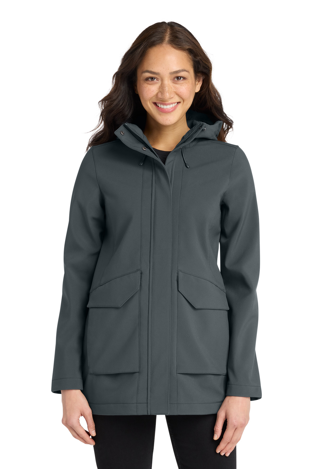 Port Authority ® Women's Collective Outer Soft Shell Parka L919 - Image 2