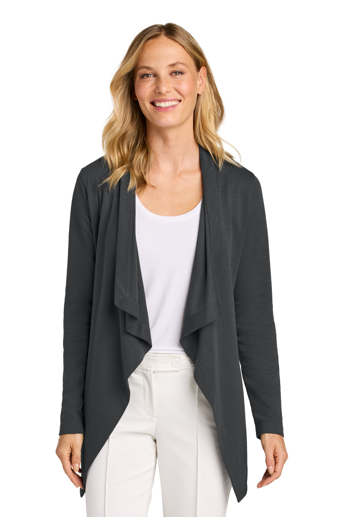 Port Authority ® Women's Breakwater Open Cardigan LK820 - Image 3