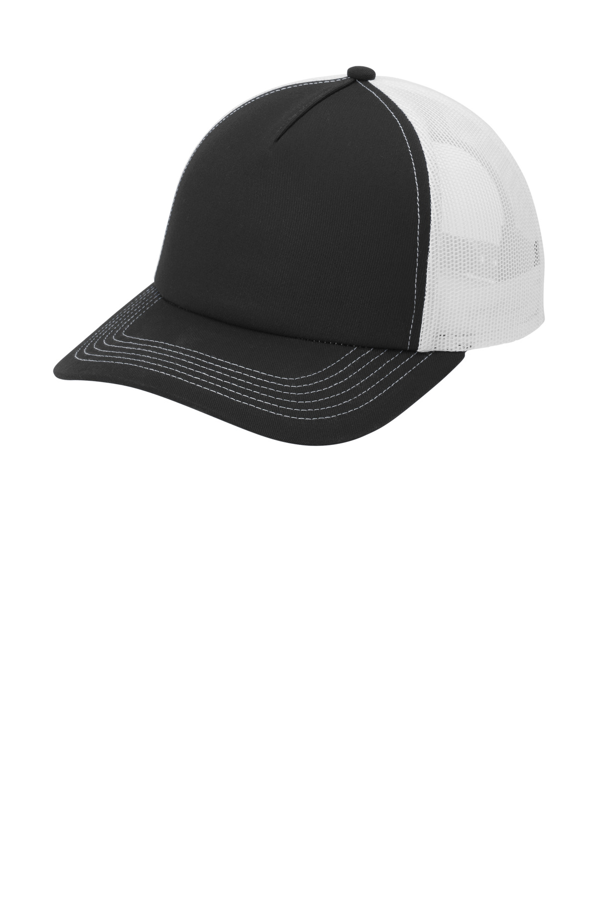 Port Authority ® Low-Profile Snapback 5-Panel Trucker Cap C405LP - Image 2