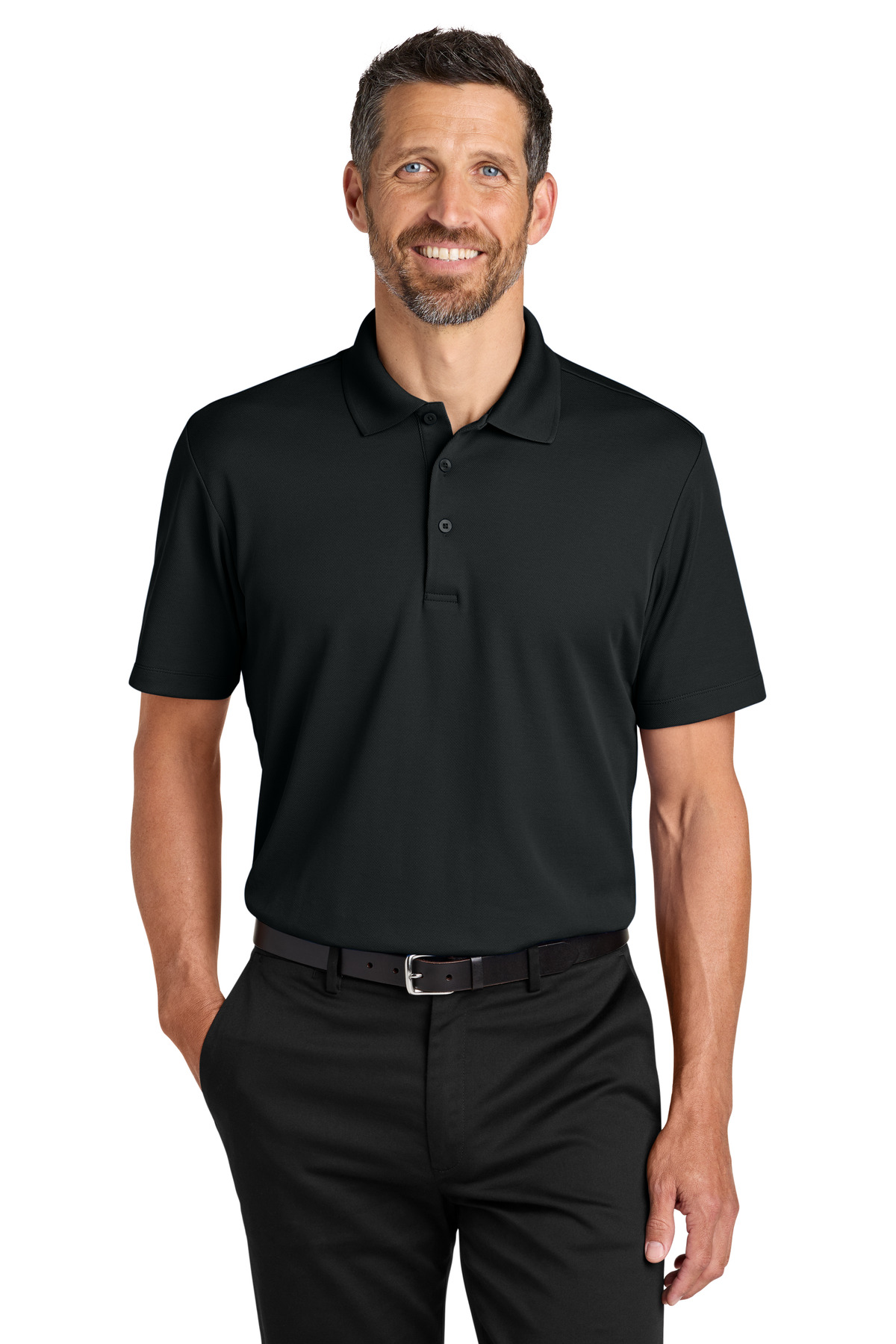 Port Authority ® Plaited Pique Polo K620 - Image 3