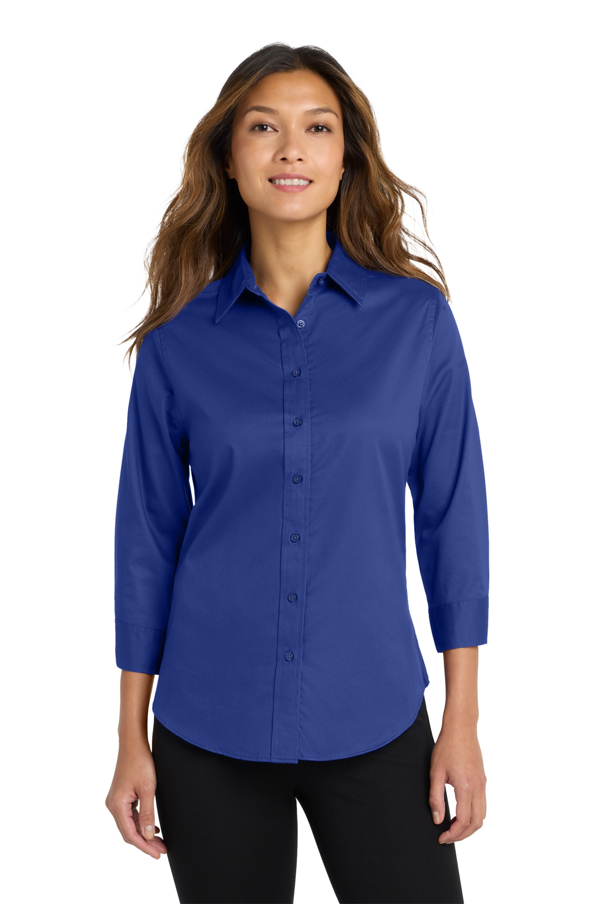 Port Authority ® Women's 3/4-Sleeve Easy Care Shirt. L612 - Image 4