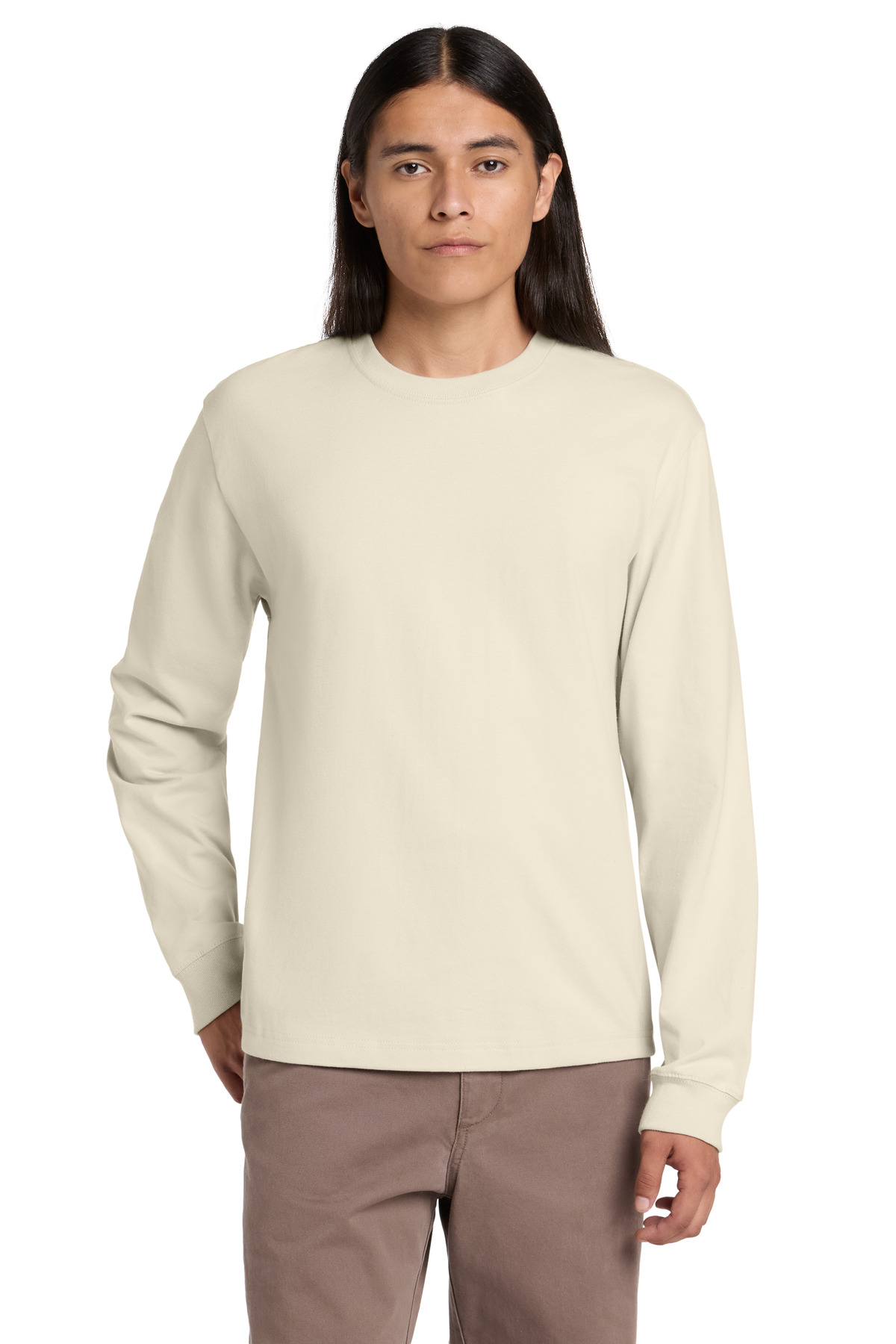 BELLA+CANVAS ® Unisex 7.5-Ounce Heavyweight Long Sleeve Tee BC4651 - Image 2