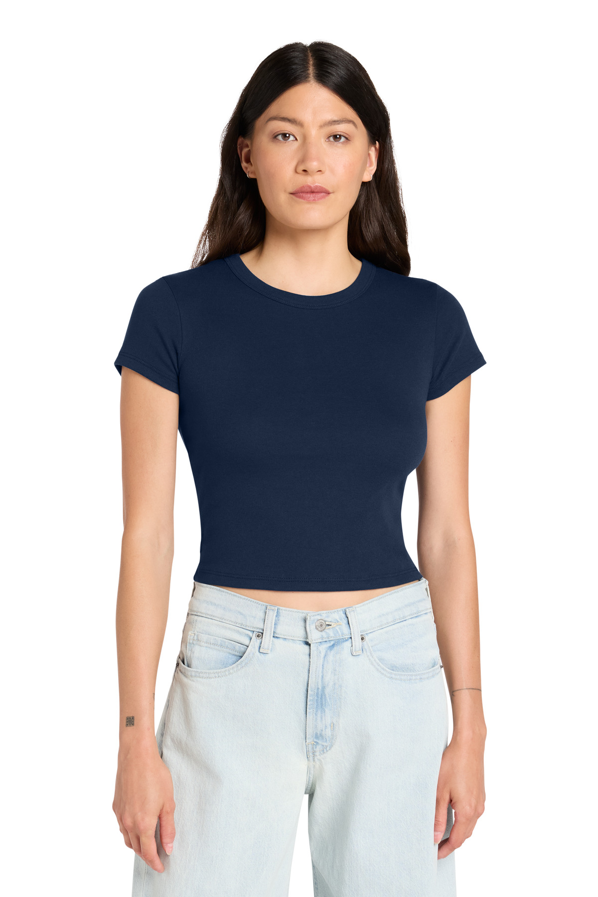 BELLA+CANVAS ® Women's Micro Rib Baby Tee BC1010 - Image 3
