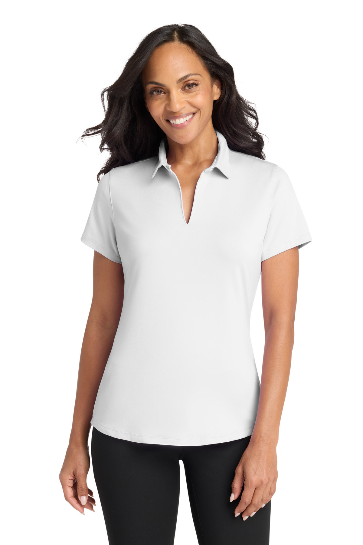 Port Authority ® Women's City Stretch Polo LK683 - Image 2