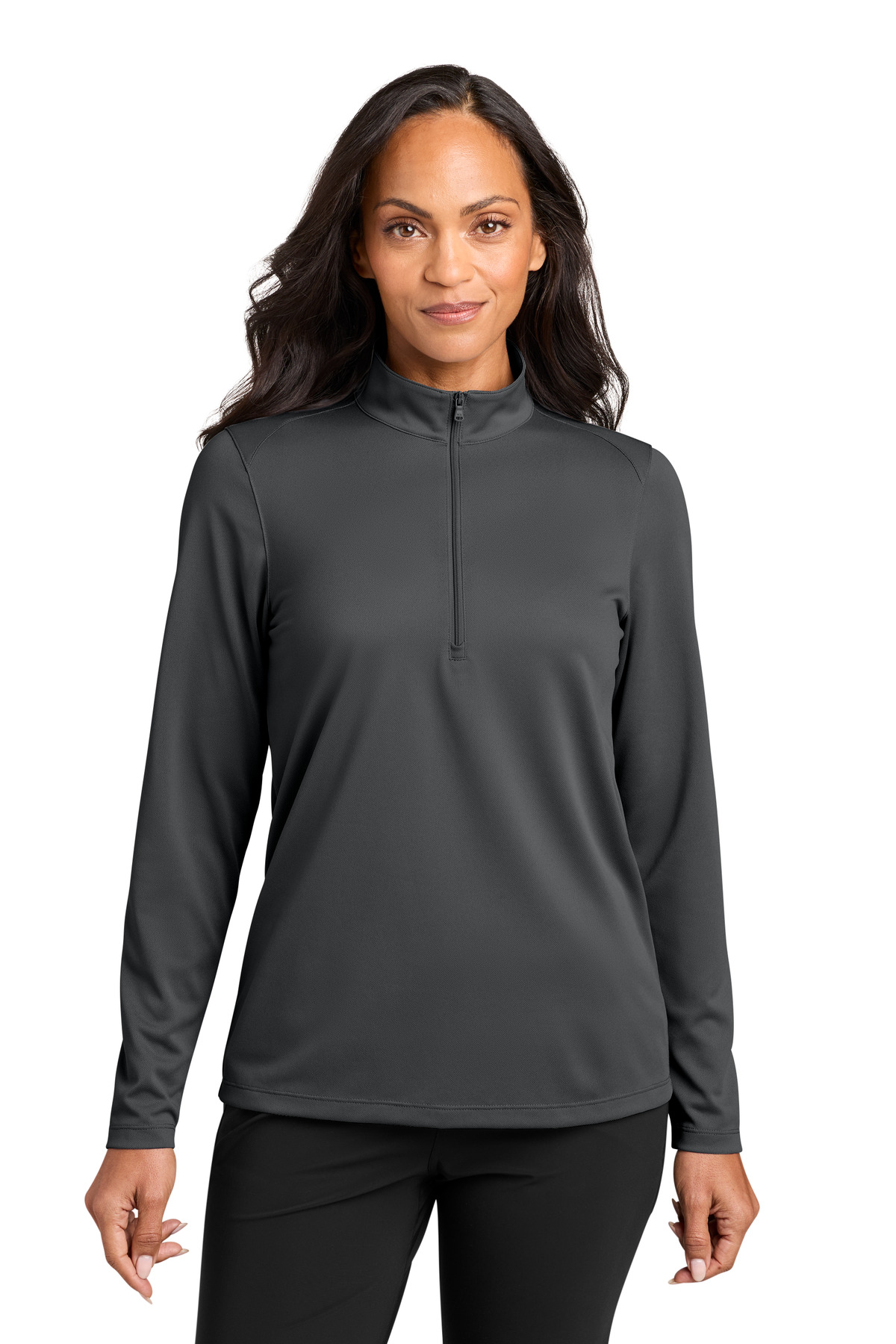 Port Authority ® Women's Wearever Performance Pique 1/4-Zip LK241 - Image 4