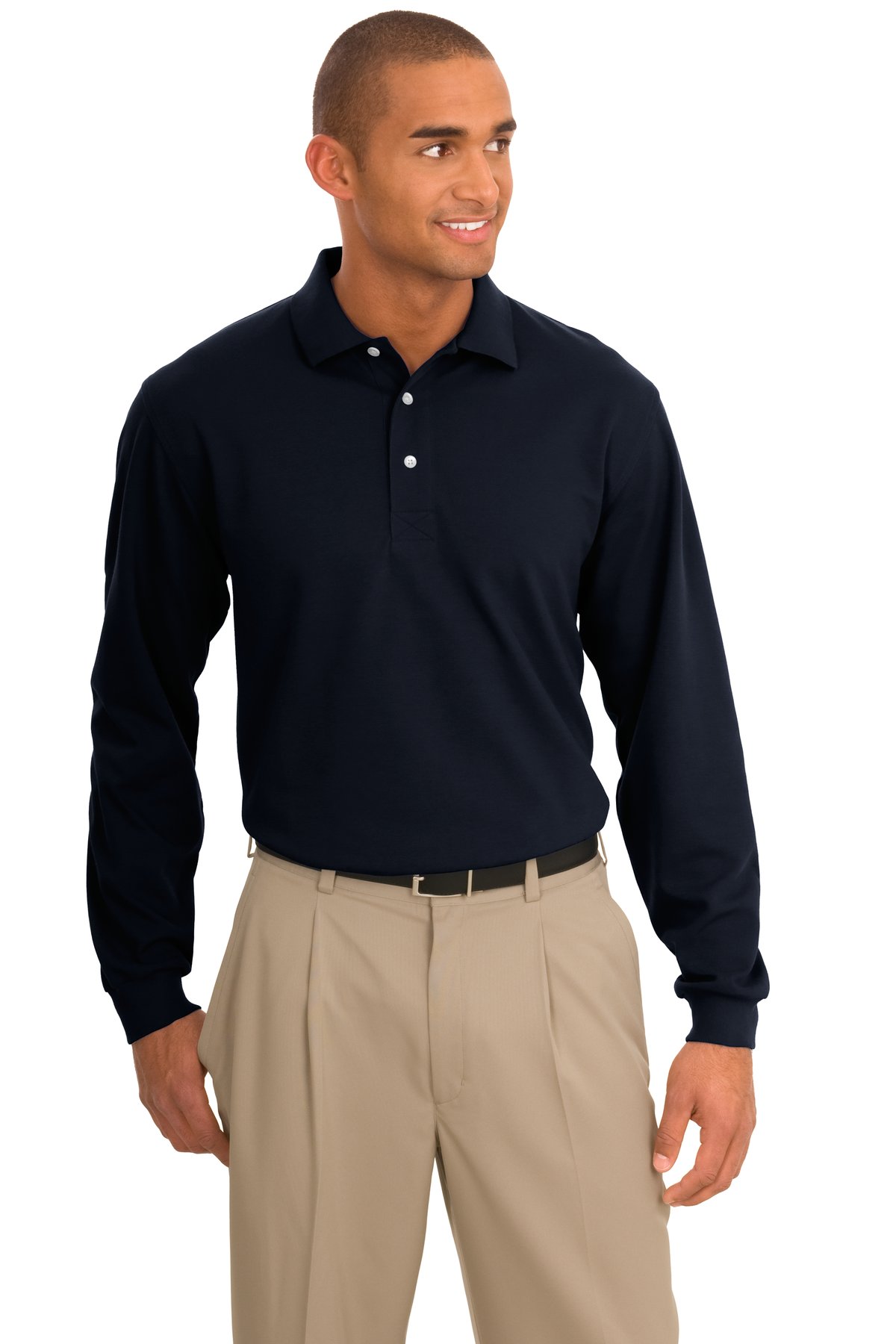 Port Authority ® Rapid Dry™ Long Sleeve Polo. K455LS - Image 3