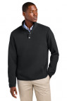 Brooks Brothers BB18612 Fleece 1/4-Snap Neck