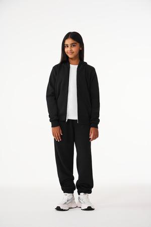 BELLA+CANVAS Youth Sponge Fleece Full-Zip Hooded Sweatshirt BC3739Y