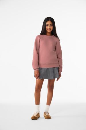 BELLA+CANVAS Youth Sponge Fleece Raglan Sweatshirt BC3901Y
