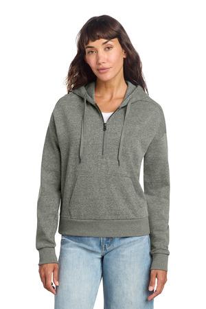 District Women's Perfect Tri Fleece 1/2-Zip Pullover DT1311