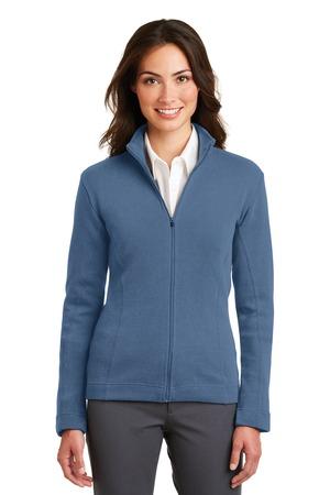 DISCONTINUED Port Authority Ladies Flatback Rib Full-Zip Jacket.  L221