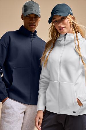 New Era Women's Double Back Full-Zip Hoodie LNEA566