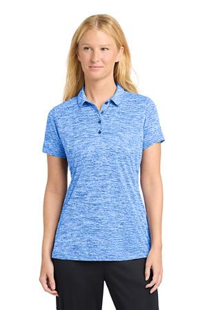 Sport-Tek Women's PosiCharge Electric Heather Polo. LST590