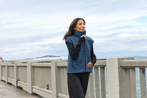 MiiR Women's Sashiko Stretch Puffy Vest MRAW442