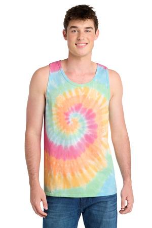 Port & Co Tie-Dye Tank Top. PC147TT