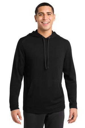 Sport-Tek PosiCharge Tri-Blend Wicking Fleece Hooded Pullover. ST296