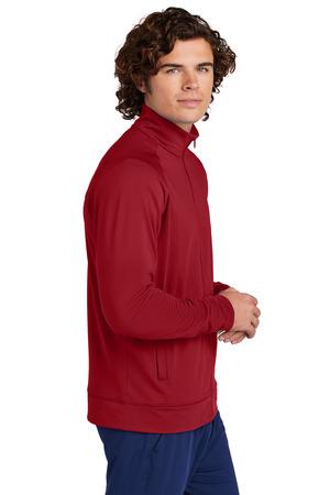 Sport-Tek Sport-Wick Stretch Full-Zip Cadet Jacket