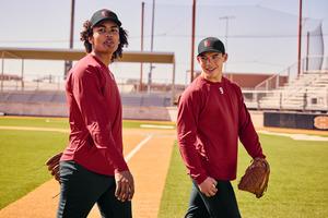 Sport-Tek Sport-Wick Stretch Pocketed Crewneck ST859