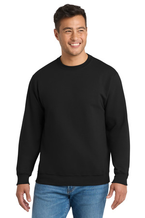 Port & Co PC90 Essential Fleece Crewneck Sweatshirt — front