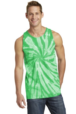 Port & Co PC147TT Tie-Dye Tank Top — front