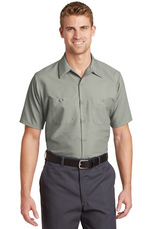 Red Kap Short Sleeve Industrial Work Shirt. SP24
