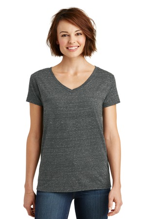 DISCONTINUED District Women's Cosmic V-Neck Tee. DM465