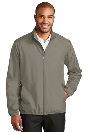 Port Authority Zephyr Full-Zip Jacket. J344 in Stratus Grey